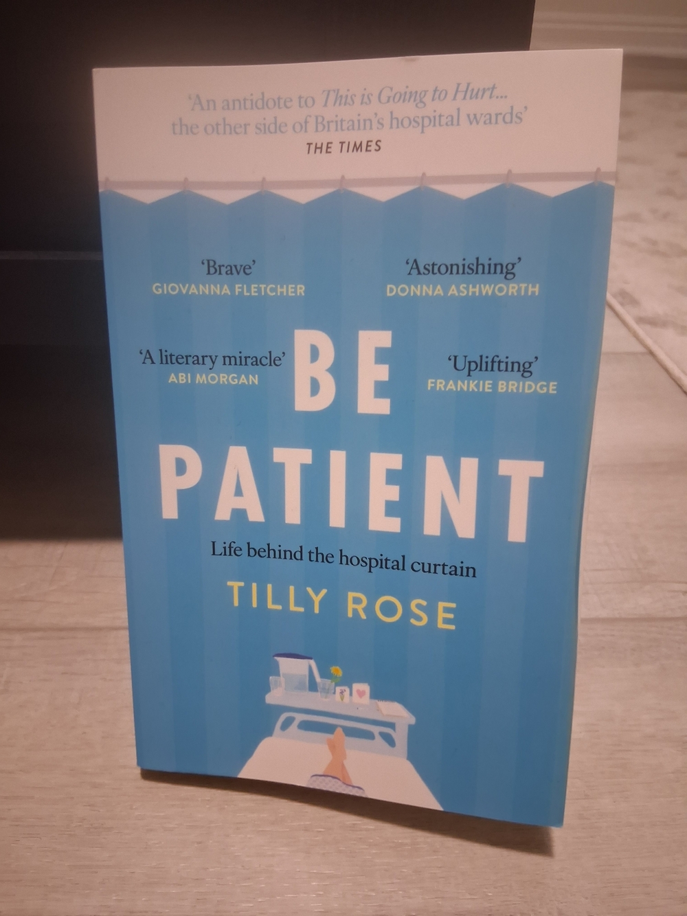 Be Patient by Tilly Rose - Blue Paperback Book